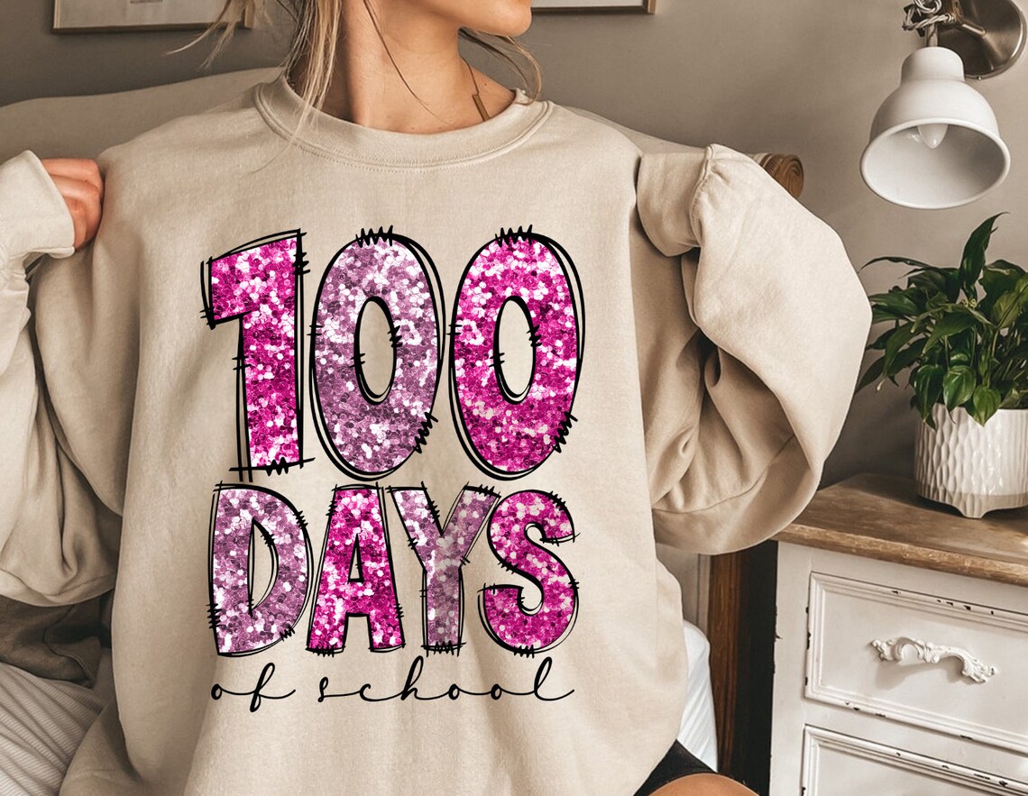 14+ Designs 100 Days of School Bundle PNG, 100th Day of School ...