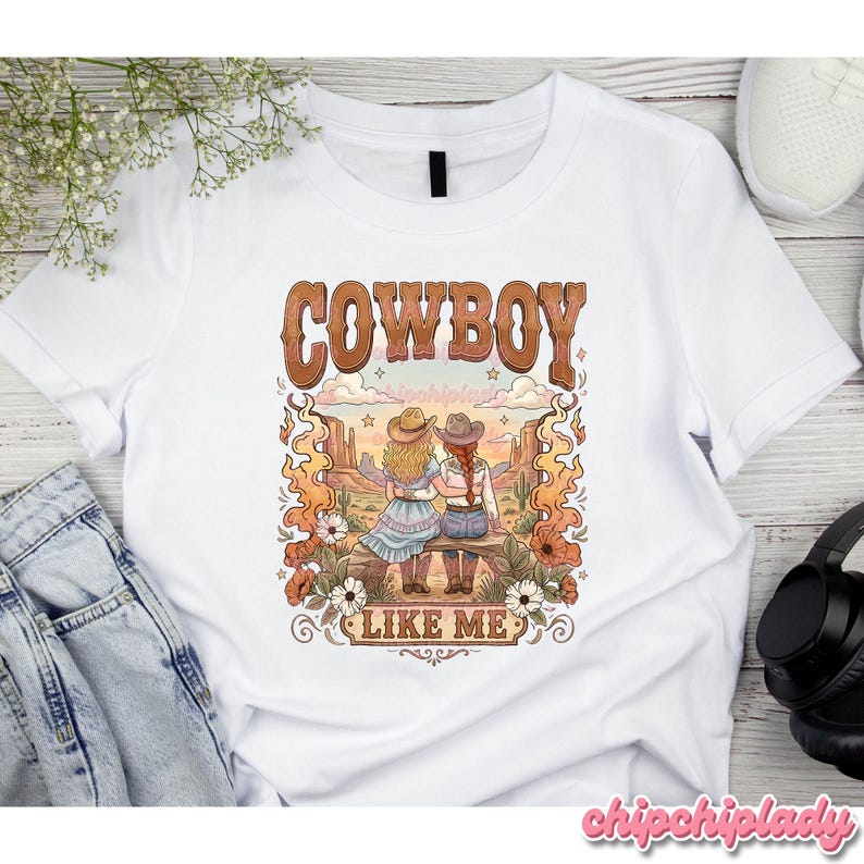 Cowboy Like Me-tröja, Jag visste det, jag visste dig-tröja, vintage western Jessi Toy Story 5, retro cowgirl-grafikgåva för musikfan, Toy Story-älskare bild 11