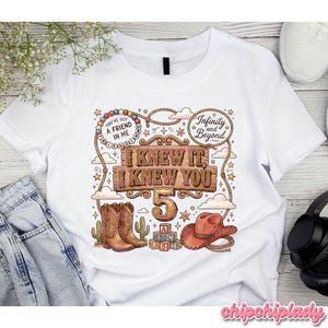 Vintage I Knew It I Knew You Shirt, TS and Toy Story 5 Friendship Shirt, Woody Buzz Lightyear Tee, Disneyland Toy Story Family Matching Tees image 9