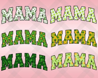 Mama St. Patrick’s Bundle PNG, Retro Mama St. Patty's Day Png, Mama St. Patrick's Day Png, Lucky Png, St. Patrick's Day Png, Shamrock Mama