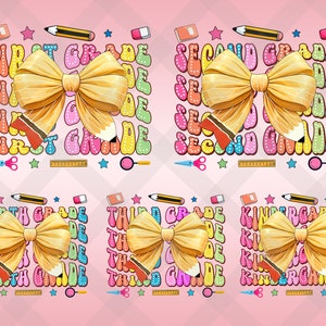 Retro Back to School Png Bundle, Team Grade Png, Retro Teacher png, Dream Team, Kindergarten 1st/2nd/3rd Grade