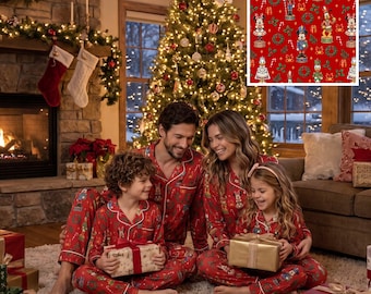 Matching Family Christmas Pajamas, Festive Holiday Pajama Sets, Christmas Eve Sleepwear, Family Outfits, Cozy Gifts for Adults and Kids