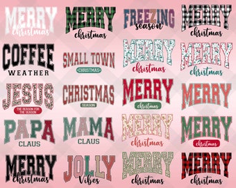 Más de 20 diseños de Feliz Navidad PNG, Navidad PNG, Feliz sublimación universitaria, Diseño de camiseta navideña, Retro PNG, Feliz Navidad a cuadros PNG