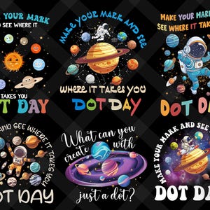 11+ Designs Machen Sie Ihre Marke und sehen Sie, wohin es Sie führt, Internationaler Dot Tag Groovy Png, Space Dot Tag, Happy Dot Day, Polka Dots, Cute Dot