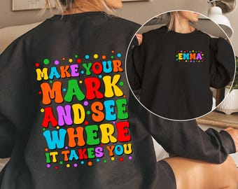 Custom Name International Dot Day Groovy Png, Make Your Mark And See Where It Takes You, Dot Day, Happy Dot Day, Polka Dots, Cute Dot Png