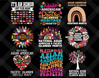 Asian American And Pacific Islander Heritage Month Png, AAPIHM Png, AAPIHM Png, Aapi Png, Asian Png, Hawaiian Png, Print Sublimation