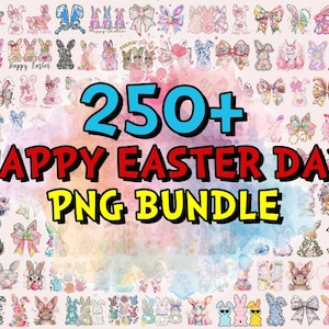 250+ Feliz Páscoa Dia Mega Bundle Png, Páscoa Dia Bundle Png, Páscoa Coelho Bundle Png, Bundle Png, Páscoa Vida Png, Sublimação Bundle Png