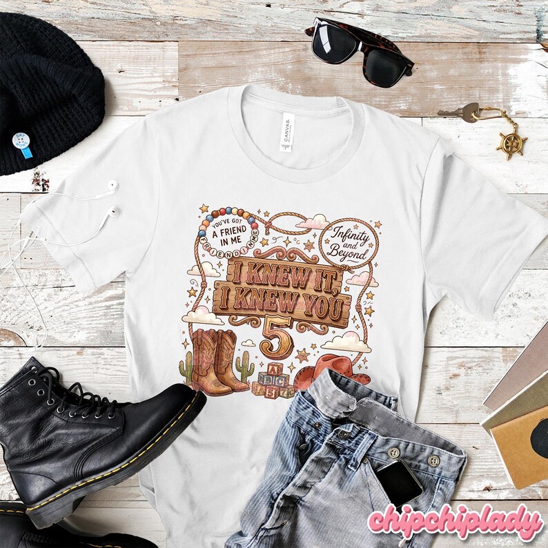 Vintage I Knew It I Knew You Shirt, TS and Toy Story 5 Friendship Shirt, Woody Buzz Lightyear Tee, Disneyland Toy Story Family Matching Tees image 8