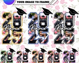 Graduation Insert Photos Editable Canva Template, Graduate 2025 Template, Graduation Senior Canva Editable Png, Graduation 2025 Png