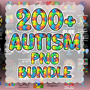200+ Autism Designs Bundle, Autism Awareness Png, Autism Quote Png, Au-Some, Autism Mom Png, Puzzle Png, Autism Ribbon Png, Puzzle Piece Png