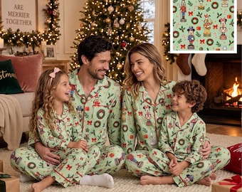 Matching Family Christmas Pajamas, Festive Holiday Pajama Sets, Christmas Eve Sleepwear, Family Outfits, Cozy Gifts for Adults and Kids