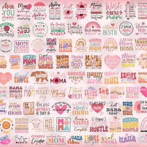 110+ Designs Mothersday Png Bundle 2024, INSTANT DOWNLOAD, Mother Png, Mother's Day Png, Mom Life Png, Mother's Day, Mama Png