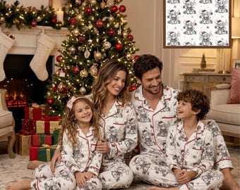 Matching Family Christmas Pajamas, Festive Holiday Pajama Sets, Christmas Eve Sleepwear, Family Outfits, Cozy Gifts for Adults and Kids