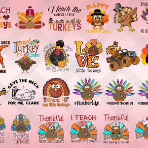 75+ Designs Pacote de Ação de Graças Png, Queda Png, Agradecimento Png, Abóbora Png, Peru Png, Gobble Png, Arquivos PNG, Sublimação