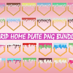 52+ Design Waffle Home Plate Bundle, Drip Baseball Plate Png, Baseball Home, Ice Cream Drip Png, Drippy Baseball Icecream Drip, Digital Png
