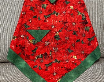 Hand Made Apron: Cotton, Pocket, Waist Ties, Christmas, Vintage Inspiration