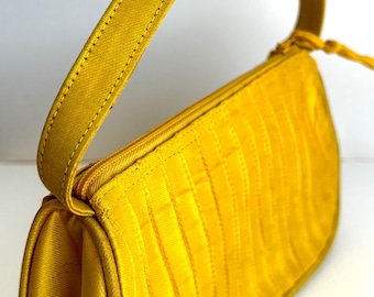 Vintage Handmade Silk Hand Bag: Cambodian  REHAB CRAFT