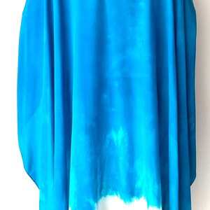 The Sophia, Crepe De Chine Silk Ruana, Shibori Style, Unique ...