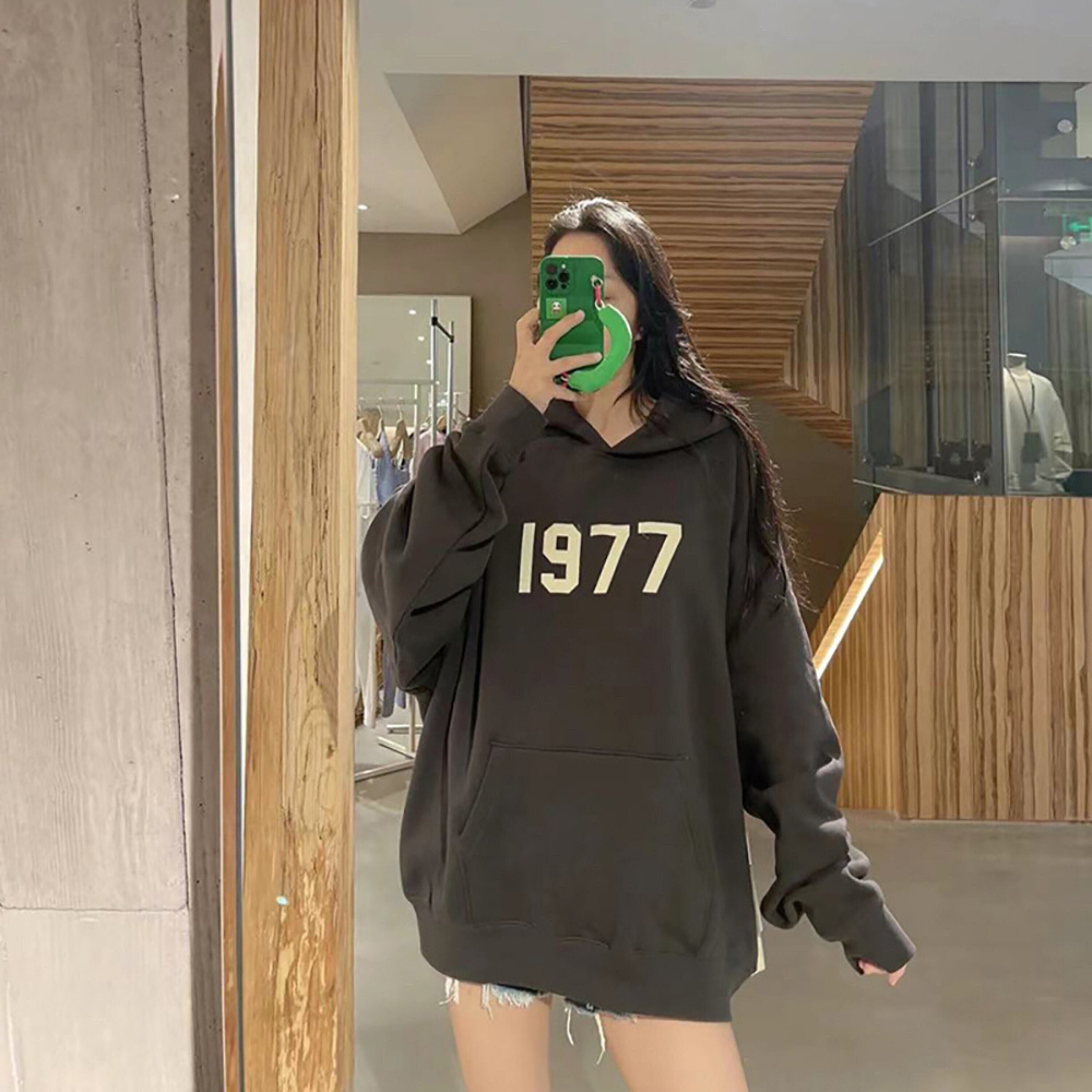 Essentials 1977 Loose Hoodie Oversized Men u0026 Women Cotton - Etsy