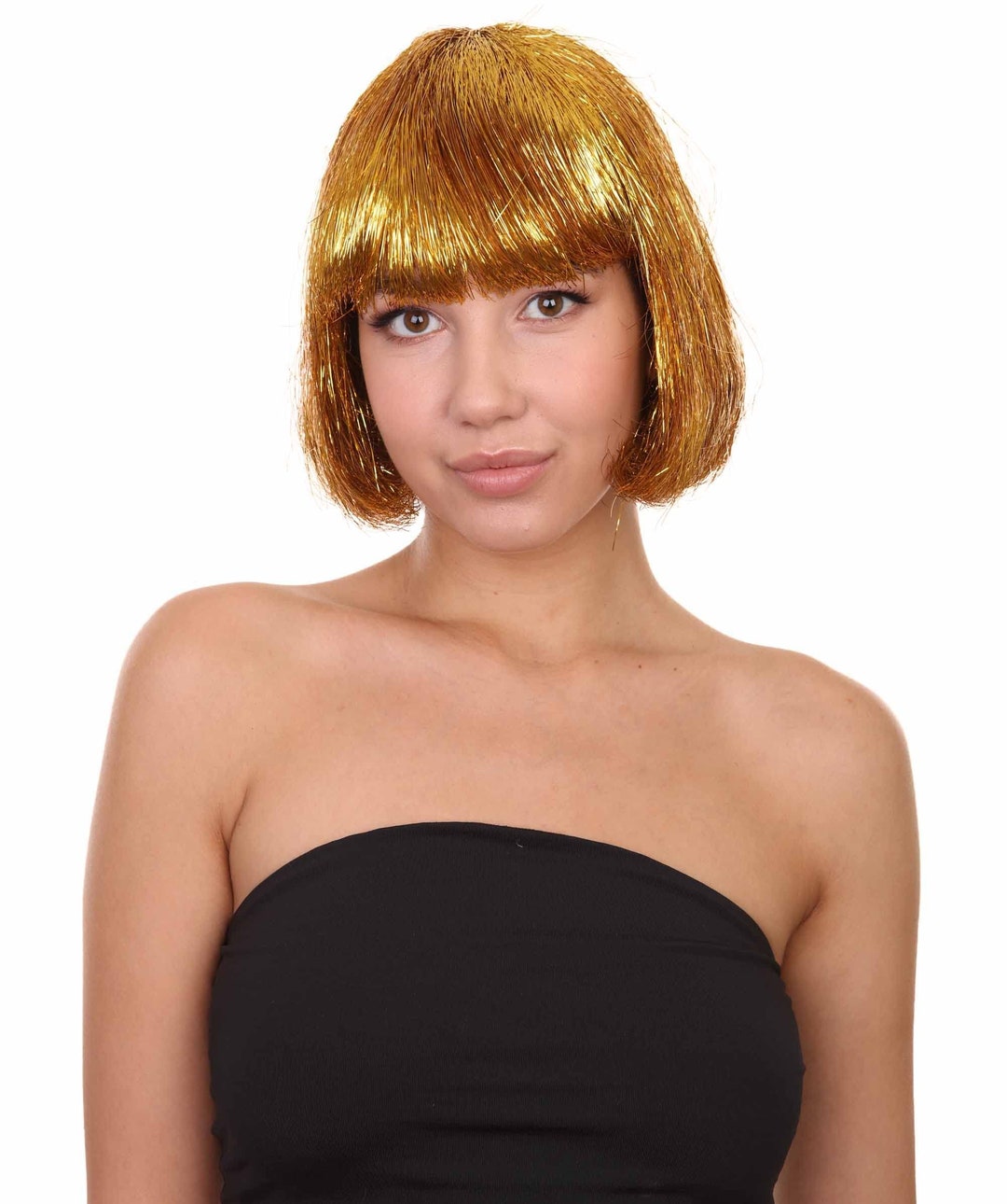Adult Women's Tinsel Bob Wig Collection Multiple Color Etsy