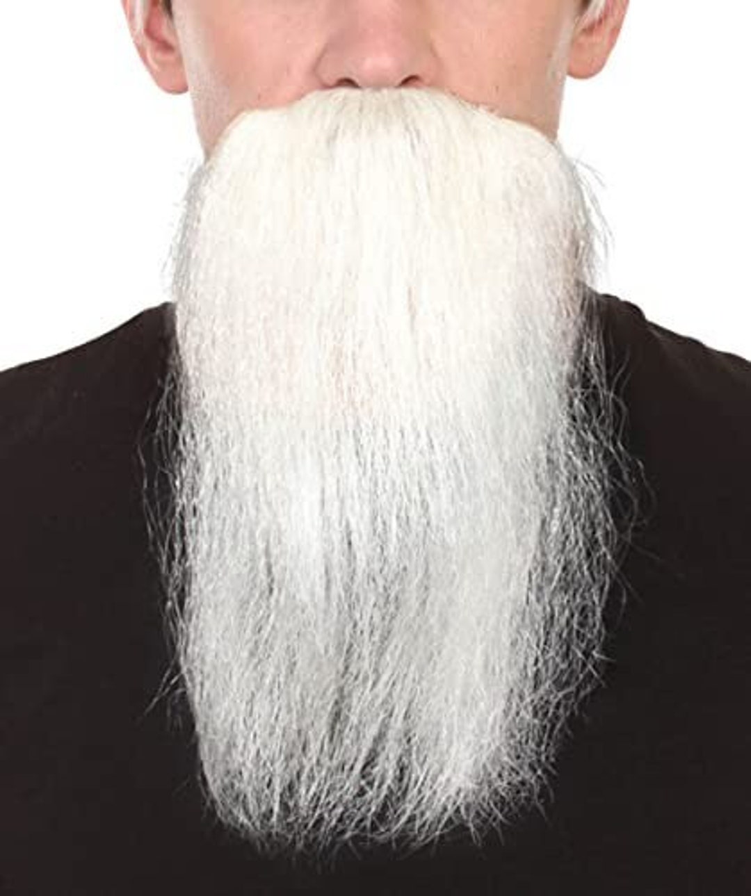 HPO Men's Human Hair Wizard Beard Cosplay Facial Hair Etsy