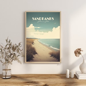 Print Sandbanks Provincial Park Ontario Poster Ontario Beach Art Print Wall Decor Lake Superior Ontario Coastal Canada