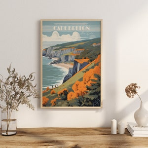 Print Cape Breton Poster Nova Scotia Cabot Trail Drive Nova Scotia Poster Explore Highlands Wall Decor Coastal Art Print Canada