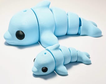 Dolphin Fidget Blue
