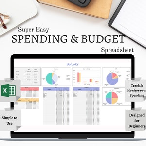 Haushaltstabelle. Excel Budget Vorlage. Microsoft. Budgetierung. Ersparnisse, Tore, Rechnungen, Ausgaben-Tracker. Kaufmännisches