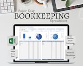 Small Business Bookkeeping Template: Easy Microsoft Excel Tracker