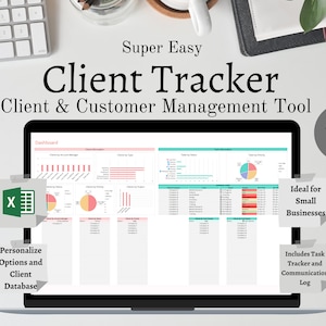 Monitoraggio e gestione dei clienti per piccole imprese. CRM + monitoraggio delle attività. Registro delle comunicazioni. Gestione di clienti, clienti e lead in Microsoft Excel.