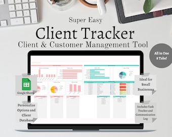 Klient Tracker: crm & Aufgaben-Planung-Tool für Google Sheets