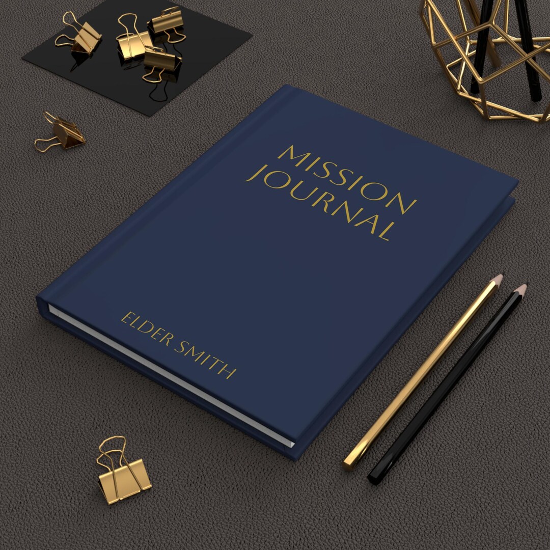Mormon Missionary Journal: LDS Scripture Study Notebook - Etsy