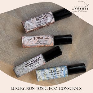 無毒で詰め替え可能なトラベルコロンスプレー | クリーンなヴィーガンフレグランス | 長時間持続するヘア＆ボディミスト