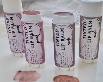 Bálsamo labial de cera de abejas / Caramelo salado, hidratación profunda / Tubo delgado