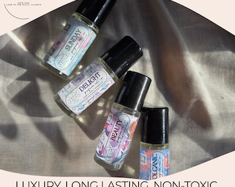 Perfume en roll-on no tóxico / Perfume recargable jumbo / Aroma de lujo de larga duración