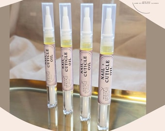 Tratamiento de uñas y cutículas / Aceite de ricino y 6 aceites nutritivos / Cuidado hidratante de manos