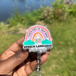 Speech Pathologist Badge Reel