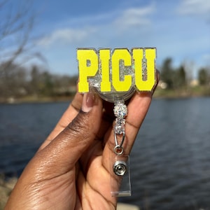 PICU  badge reel