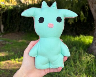Peluche mucca / Peluche bifacciale