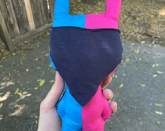 Peluche de extraterrestre / Diseño original, rosa y azul