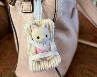 calico critter seat | keychain | accessories