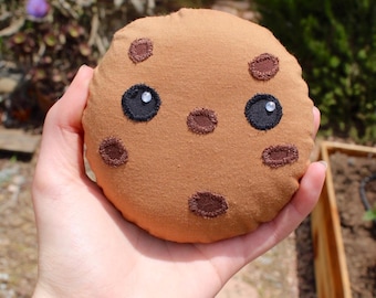 Cute Cookie Plush| Handmade Cotton Food Plushie Stuffed Toy