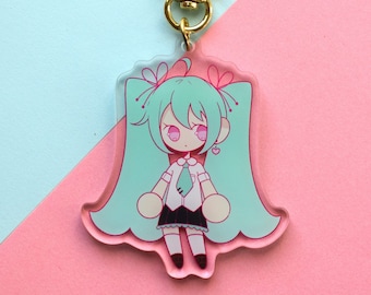 Hatsune Miku 2.5” Acrylic Keychain