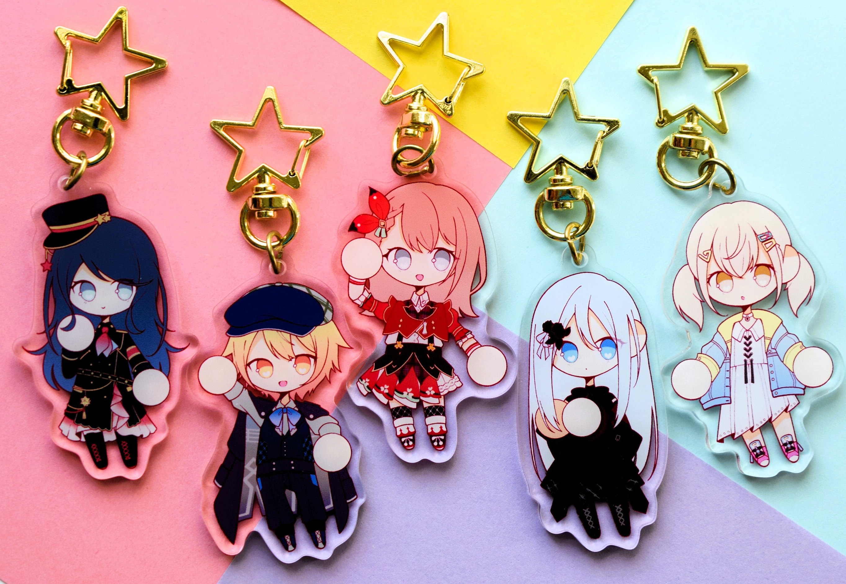 キーホルダー TEAM IDV OMAMORI ACRYLIC KEY HOLDER 2025 TEAM IDV ACRYLIC KEY HOLDER 2024 FALL / mkmldy – ZETA