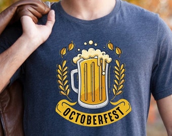 Camiseta de Oktoberfest, camiseta de jarra de cerveza, camiseta de fiesta para beber, camiseta de fiesta, camiseta alemana para beber, camiseta de celebración, camiseta Prost, cerveza alemana