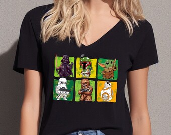 Star Wars Irish Day Shirt, Darth Vader Shirt, St Patrick's Day Shirt, Storm Trooper Shirt, Mandalorian Gifts, Lucky Shirt, Shamrock Shirt