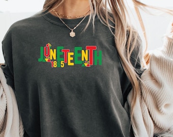 Juneteenth Shirt, Black History Shirt, Juneteenth 1865 Tee, Freeish T-shirt, Independence Day, Black Lives Matter, Comfort Colors Tshirt