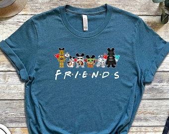 Funny Star Wars Shirt, Disney Shirt, Friends Shirt, Star Wars Party Shirt, Disney Trip Shirt, Holiday Squad Shirt, Friends Vacation Shirt