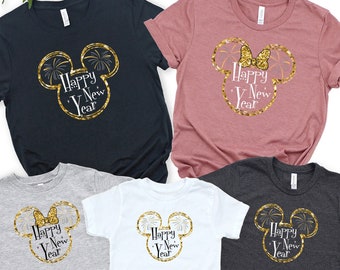 Happy New Year Shirt, Disney Trip Shirt, Christmas Shirt, Mickey Mouse Shirt, Family Vacation Shirt, Minnie Mouse Shirt, Disney New Year